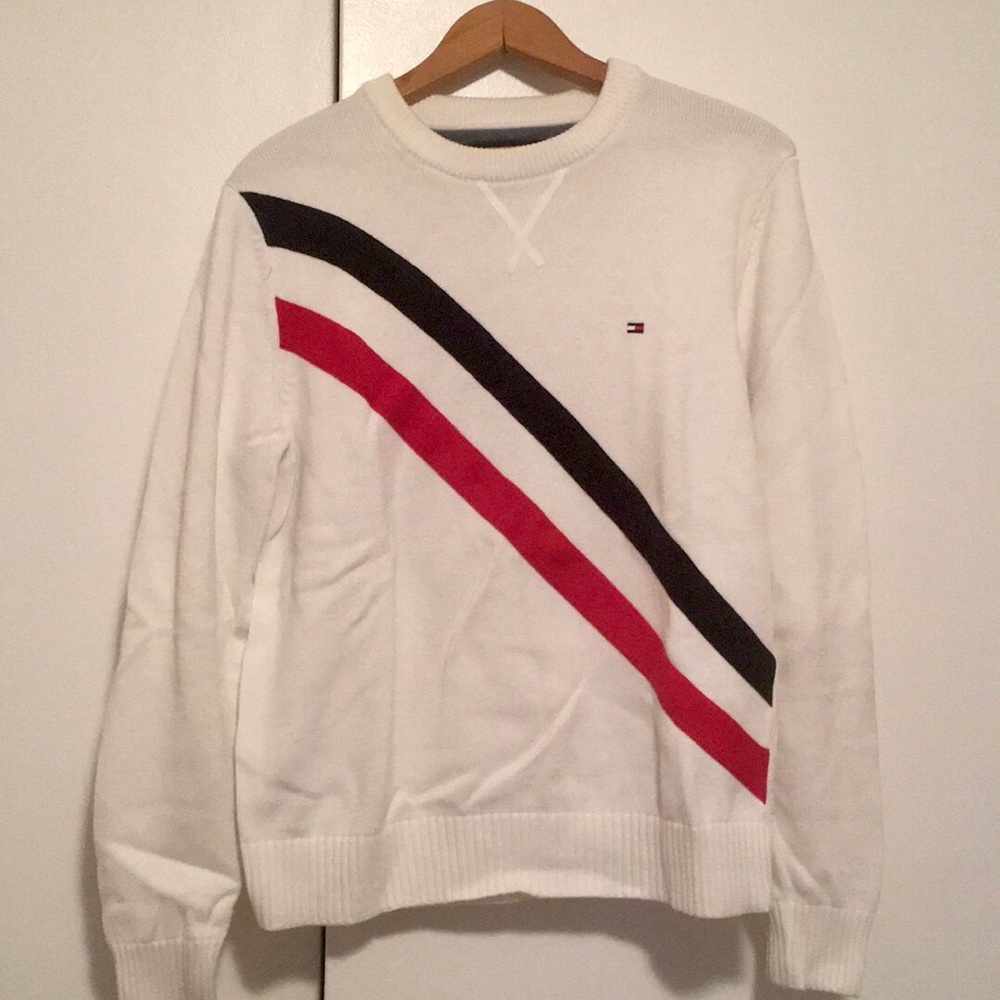 White Tommy Hilfiger Sweater